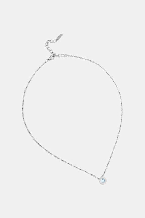 Trussardi naszyjnik damski ze stali nierdzewnej T-LOGO TJAXC109