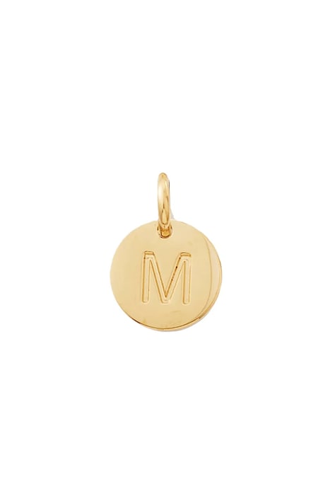 EDBLAD підвіска жіноча позолочена без каменю A-Ö Charm M 116627