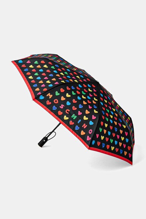 Moschino parasol automatyczny damski czarny 8957 OPENCLOSE