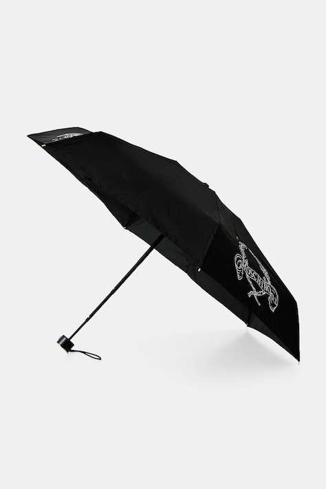 Moschino parasol składany czarny 8981 SUPERMINI