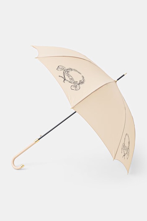 Moschino parasol damski beżowy 8981 63AUTO