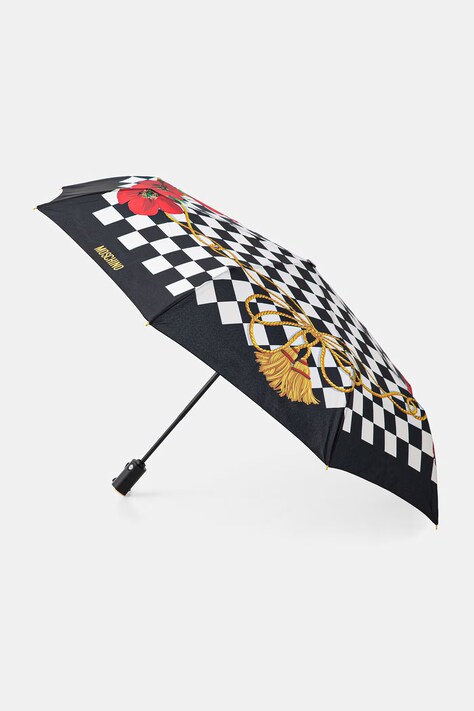 Moschino parasol automatyczny damski czarny 8991 OPENCLOSE