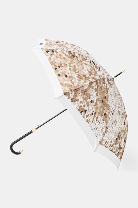Moschino parasol damski beżowy 9191 63AUTO