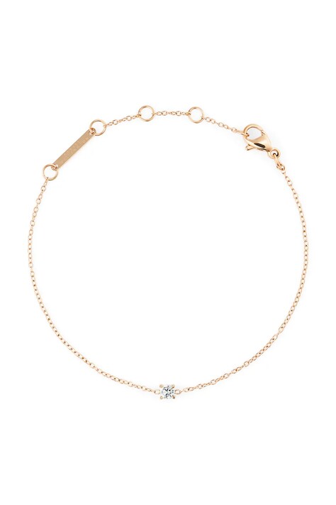 Daniel Wellington bransoletka damska ze stali nierdzewnej z cyrkonią DW00401962