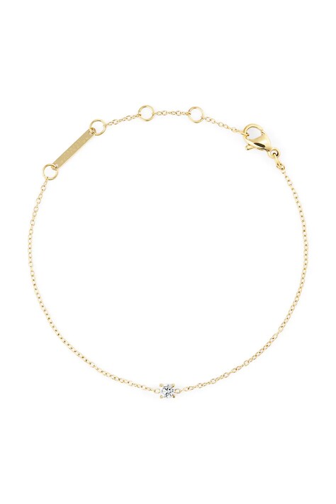 Daniel Wellington bransoletka damska ze stali nierdzewnej z cyrkonią DW00401961