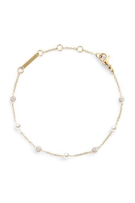 Daniel Wellington bransoletka damska ze stali nierdzewnej z kryształem DW00401952