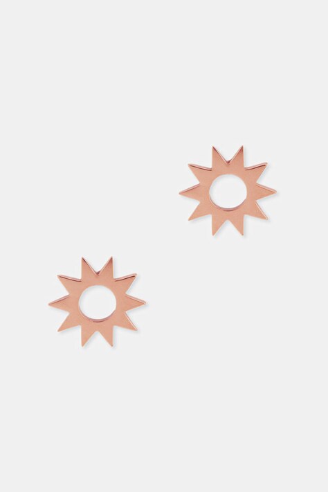 Lilou kolczyki damskie pozłacane bez kamienia K/AZUR/133/RZ