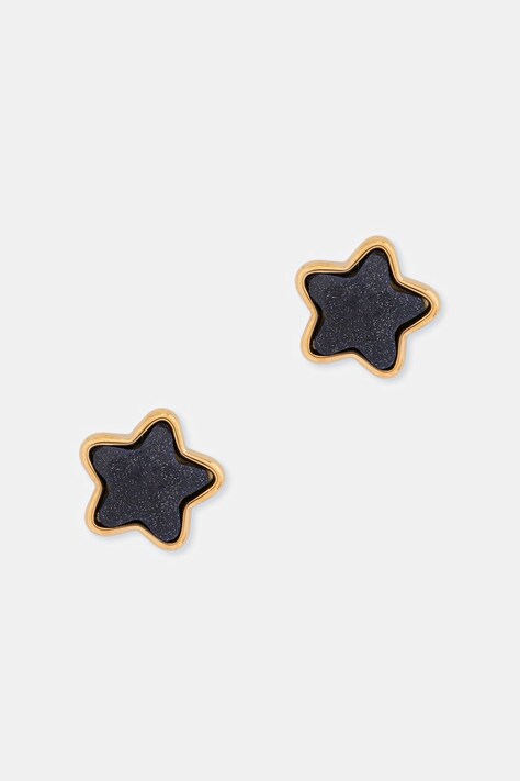 Lilou kolczyki damskie pozłacane Mini Icons 176/10/KOL/26/CZB/PO