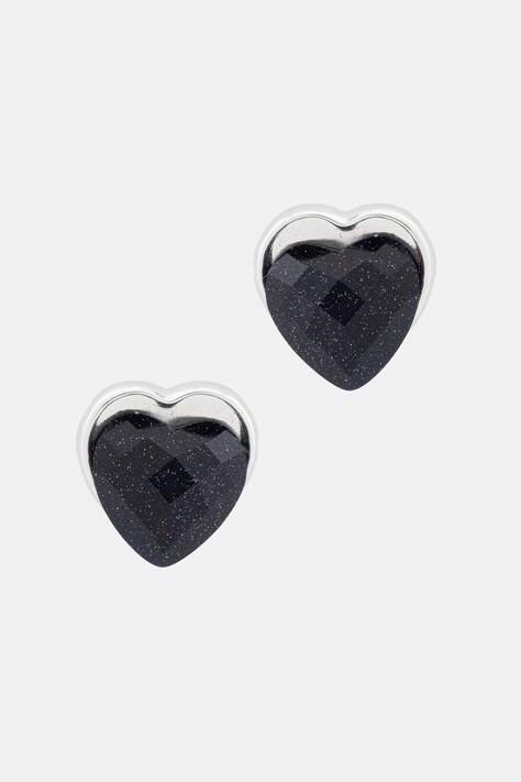 Lilou kolczyki damskie posrebrzane szkło szlifowane Mini Icons 176/10/KOL/3/CZB/SR