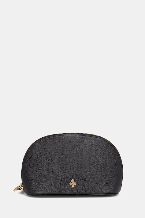 Lilou kopertówka damska skórzana czarna BAG/POUCH/BLACAL/PO