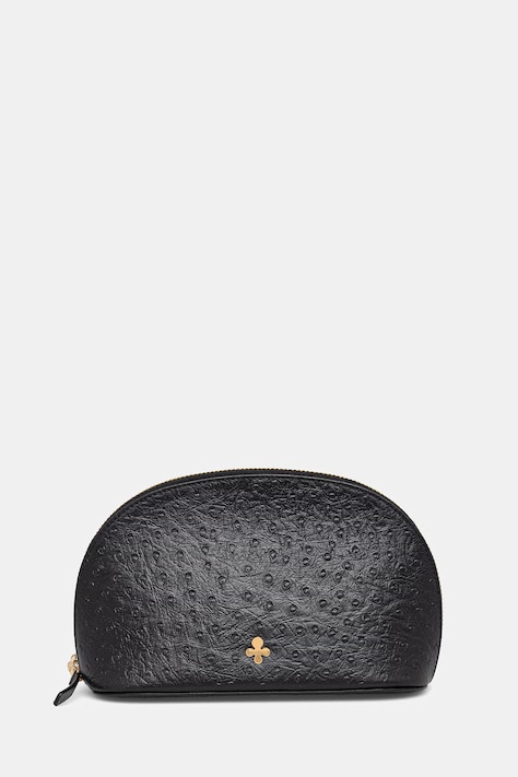 Lilou kopertówka damska skórzana czarna BAG/POUCH/BLAOST/PO