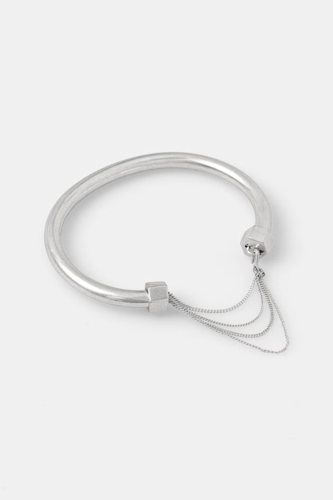 AllSaints bransoletka damska metalowa bez kamienia 37540460SLV041