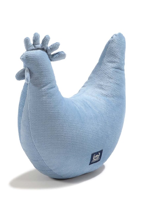 La Millou Velvet WIND BLUE kék Poduszka Kura Babci Dany Velvet