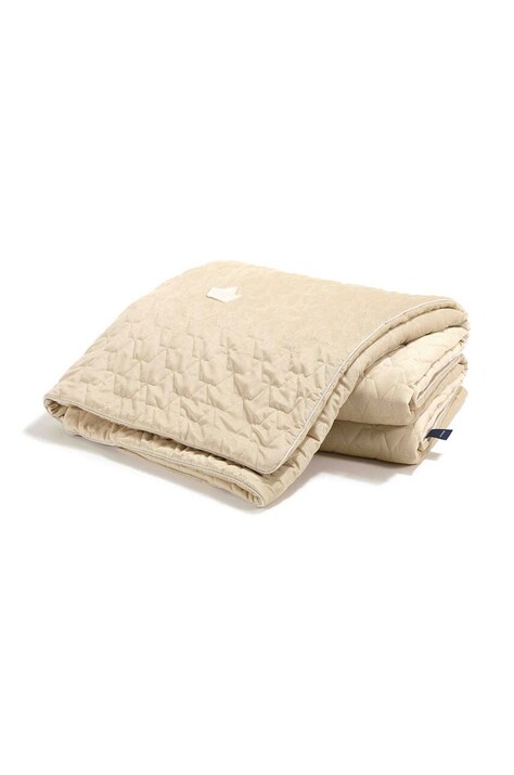 La Millou Velvet Pure SAND beżowy Ciepły Koc Velvet Pure