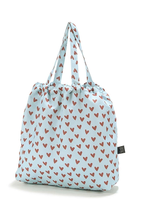 La Millou borsa HEARTBEAT BLUE