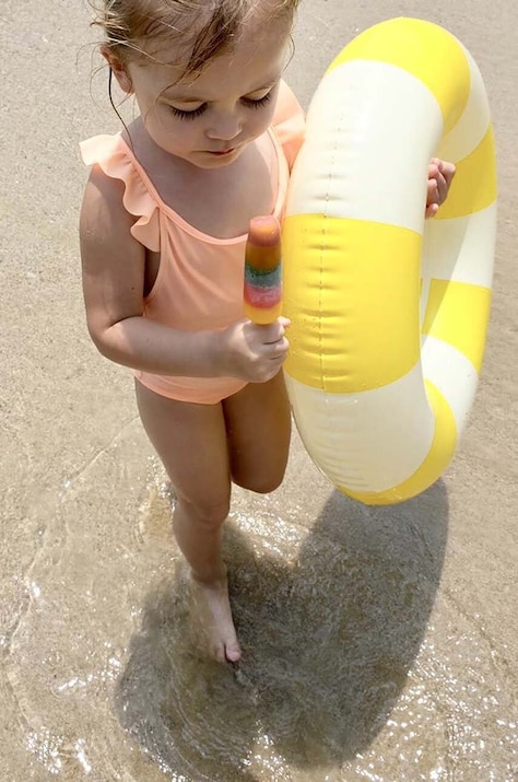 Petites Pommes ruota di nuoto per bambini OLIVIA 45CM colore giallo OLIVIA