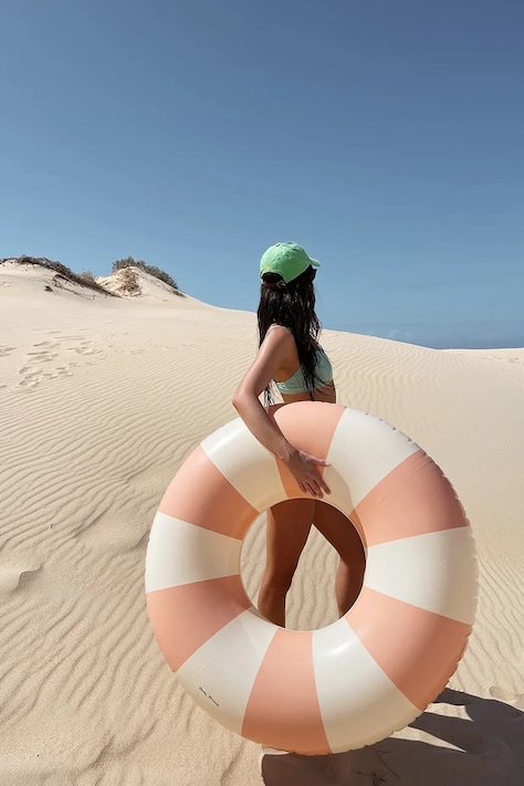 Petites Pommes koło do pływania CELINE 120CM kolor pomarańczowy CELINE