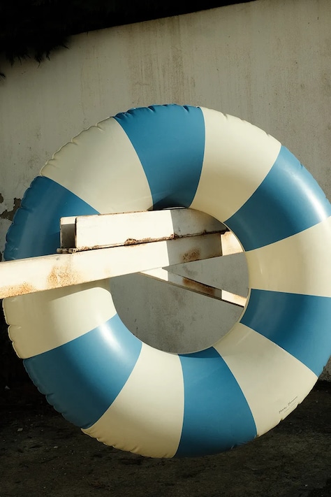 Petites Pommes koło do pływania CELINE 120CM kolor niebieski CELINE