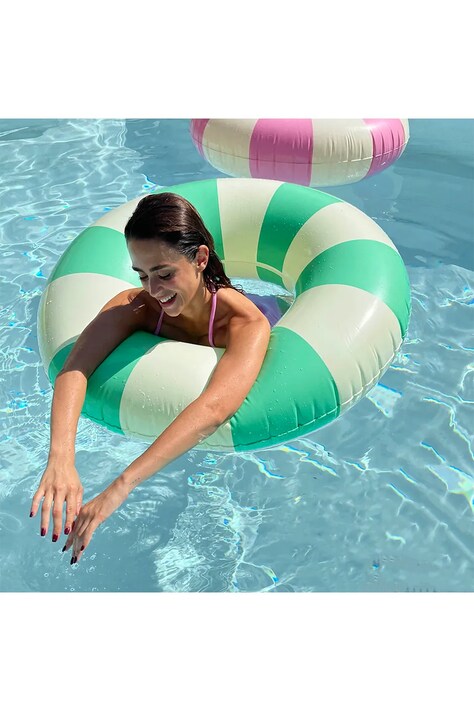 Petites Pommes koło do pływania CELINE 120CM turkusowe CELINE