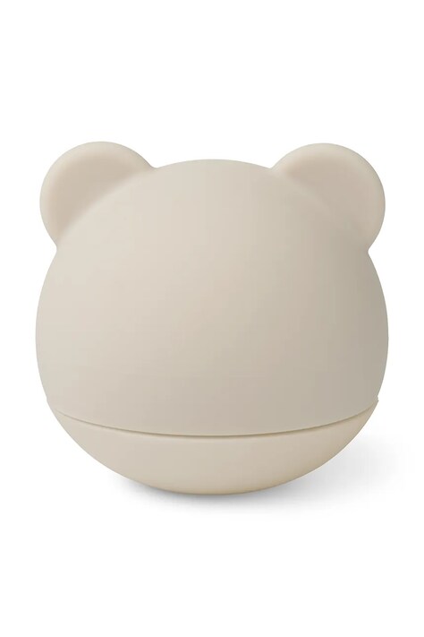 Liewood lampa silikonowa dziecięca Samson Night Light biała LW20987