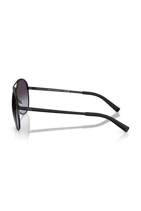 Сонцезахисні окуляри Armani Exchange — AA00-AKM19P, чорний — фото 3