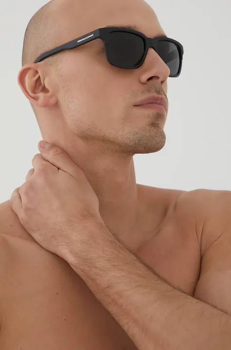 Солнцезащитные очки Armani Exchange мужские чёрный