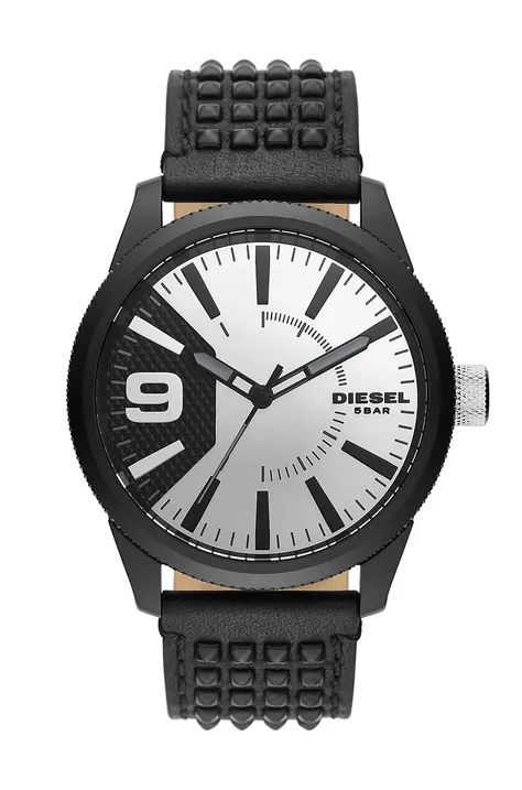 Ρολόι Diesel ανδρικό, χρώμα: μαύρο
