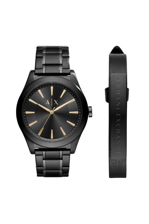 Armani Exchange orologio e bracciale uomo