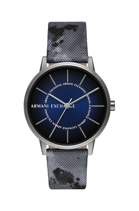 Hodinky Armani Exchange pánsky, šedá farba