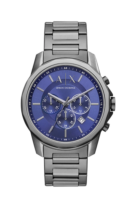 Hodinky Armani Exchange pánsky, šedá farba