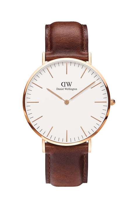 Sat Daniel Wellington Classic 40 St Mawes za muškarce, boja: ružičasta