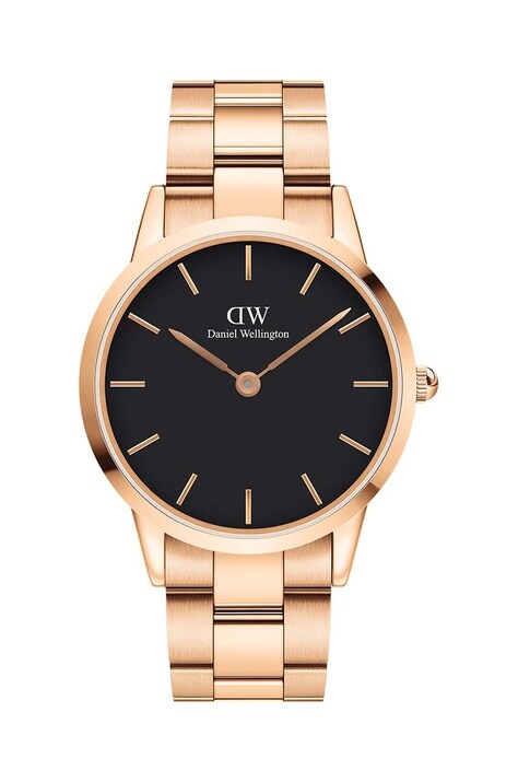 Часы Daniel Wellington Iconic Link 40 мужские цвет розовый