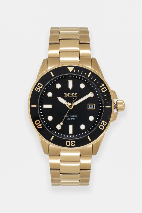 Годинник BOSS чоловічий колір золотий