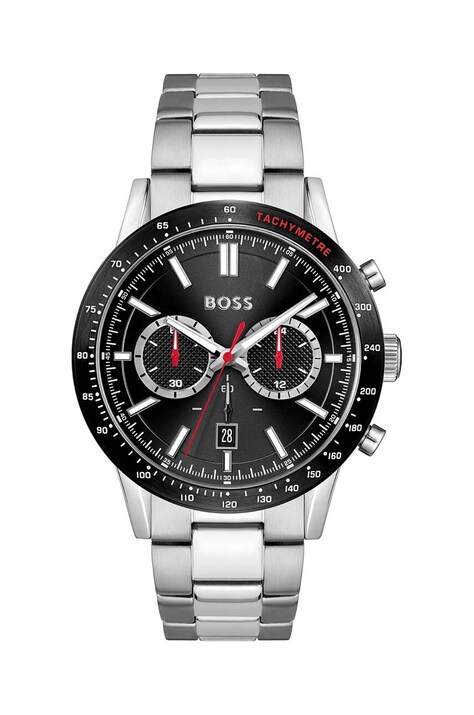 BOSS orologio uomo colore argento