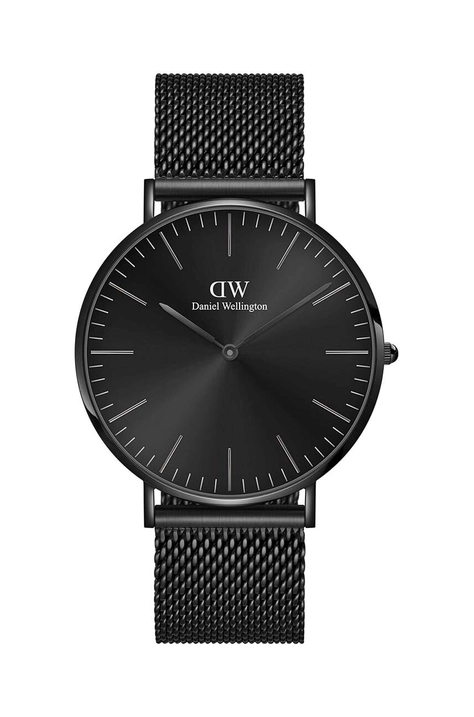 Sat Daniel Wellington za muškarce, boja: crna