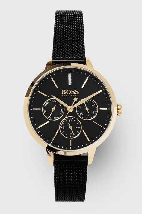 BOSS zegarek 1502601 męski kolor czarny
