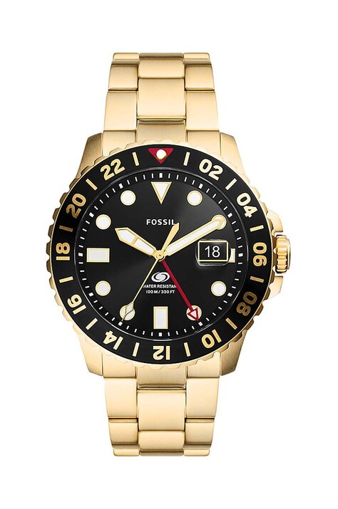 Годинник Fossil чоловічий колір золотий