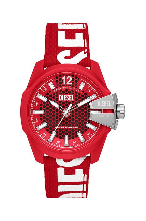 Diesel ceas barbati, culoarea rosu