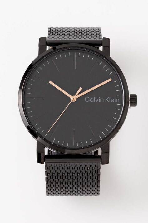 Hodinky Calvin Klein pánske, čierna farba
