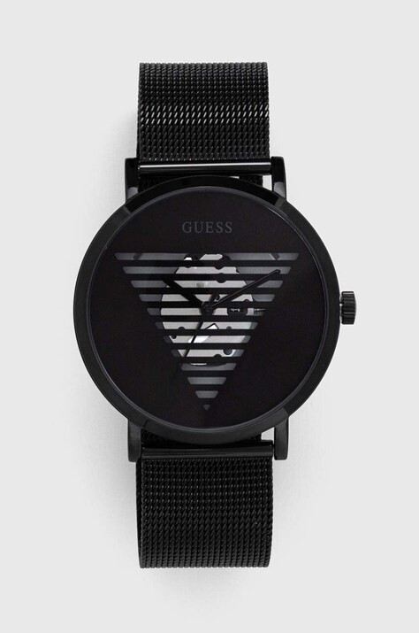 Годинник Guess чоловічий колір чорний