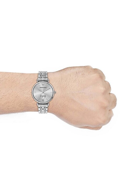 Годинник Emporio Armani — AA00-AKM2D5, срібний — фото 6