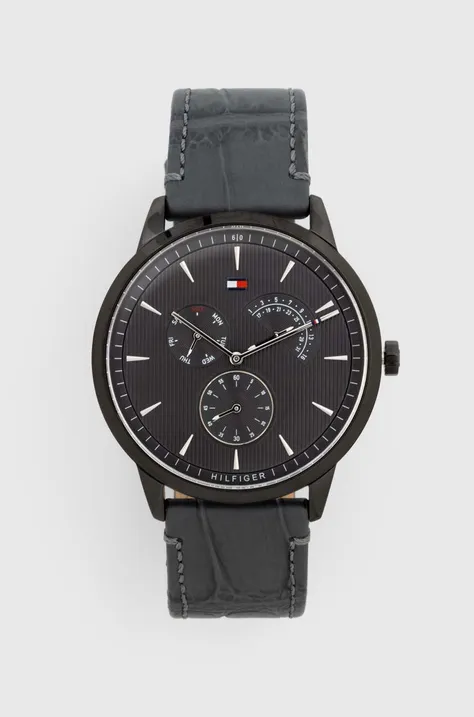 Tommy Hilfiger zegarek męski kolor czarny