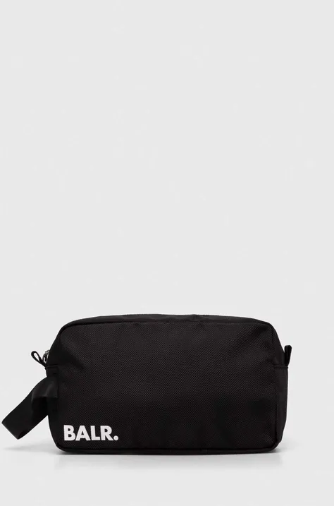 Kozmetična torbica BALR črna barva