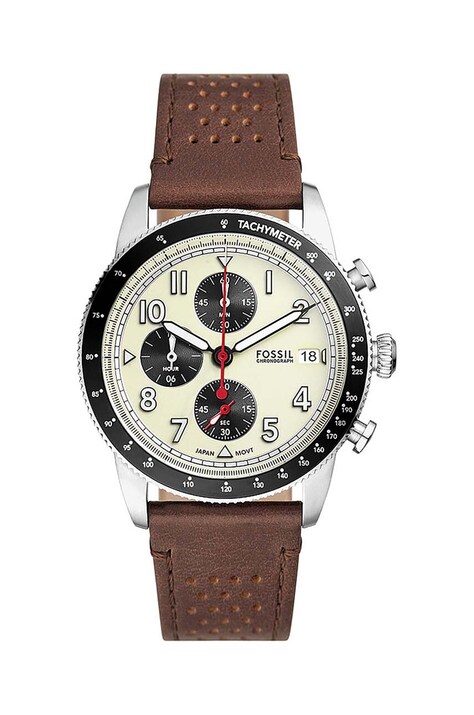 Часы Fossil мужской цвет коричневый