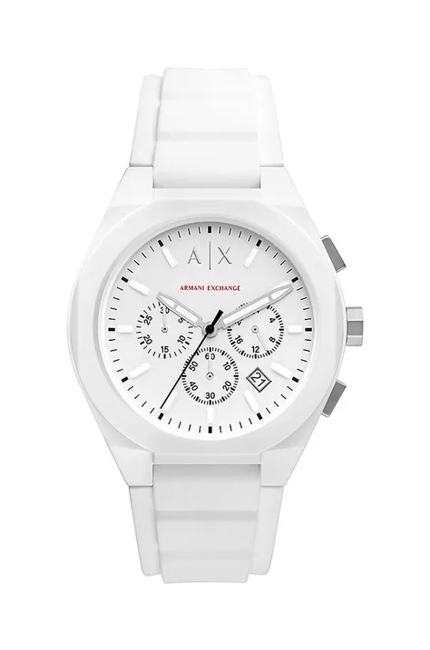 Годинник Armani Exchange чоловічий колір білий