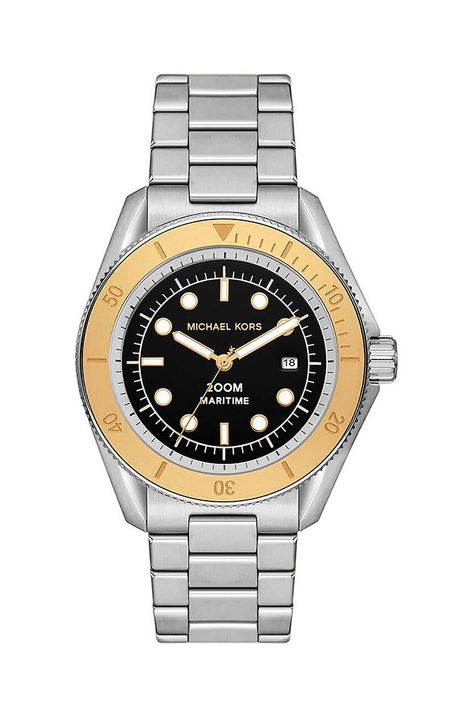 Ρολόι Michael Kors χρώμα: ασημί