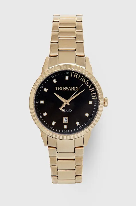 Ρολόι Trussardi χρώμα: χρυσαφί, R2453141005