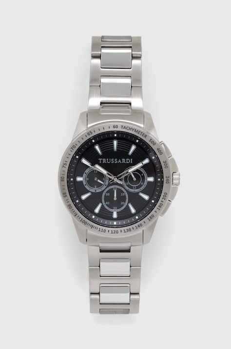 Годинник Trussardi чоловічий колір срібний R2453153004