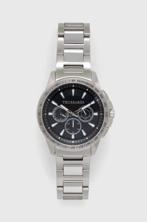 Годинник Trussardi чоловічий колір срібний R2453153004