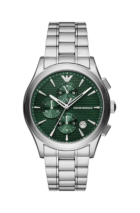 Emporio Armani zegarek męski kolor srebrny AR11529